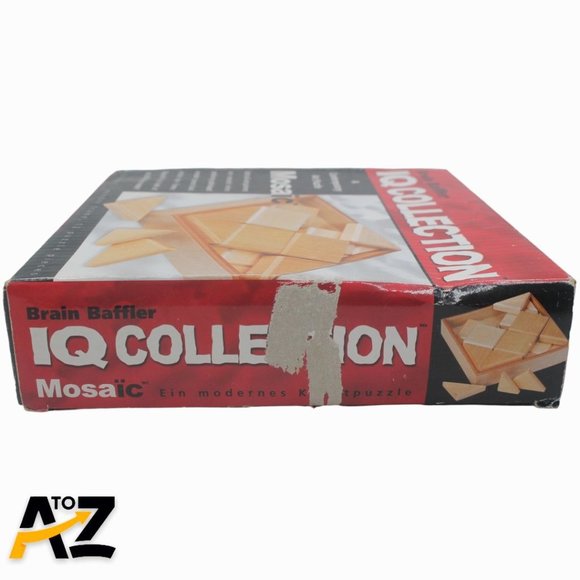 Brain Baffler Mosaïc Art Puzzle IQ Collection Rare Wooden Pieces - Picture 12 of 12